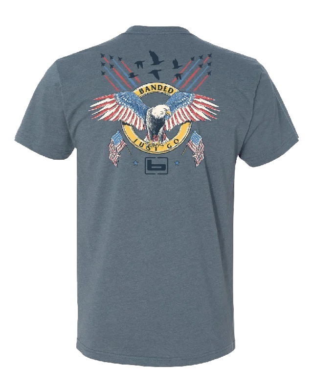 men's striped t-shirts -Banded America '23 Limited Edition Tee