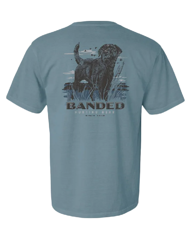 men's cotton t-shirts for summer -Banded Field Friend Tee - August 2024 Tee of the Month