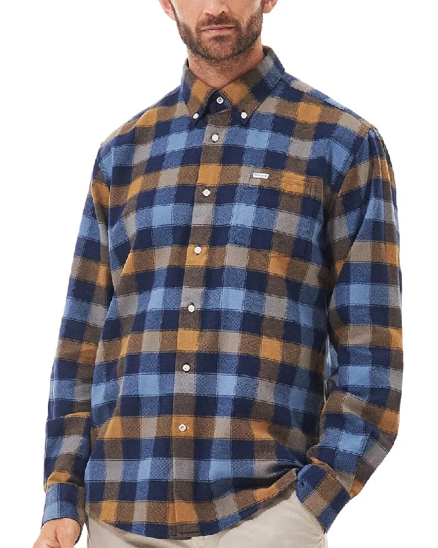 men's custom-tailored shirts -Barbour Damfield Shirt