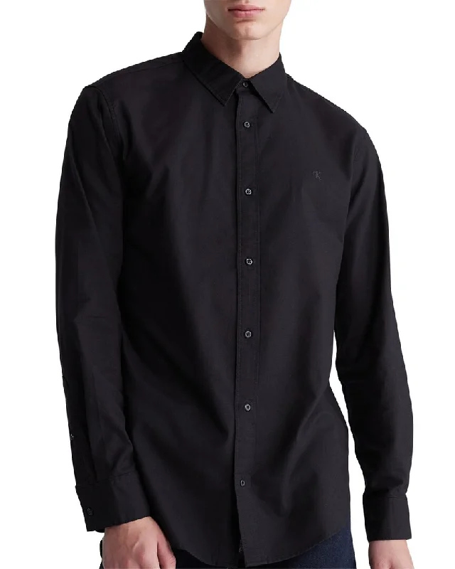 men's modern fit shirts -Calvin Klein Classic Oxford Shirt