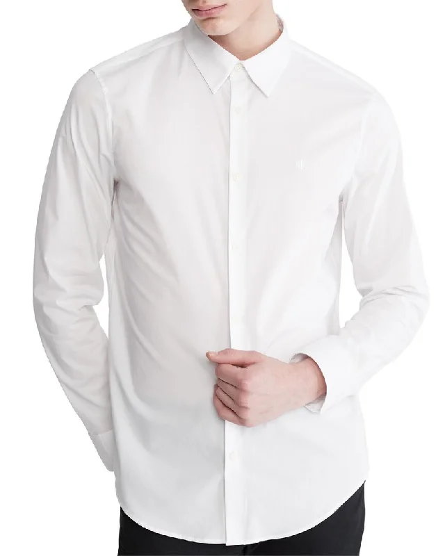 men's dress shirts for formal events -Calvin Klein Slim Fit Shirt