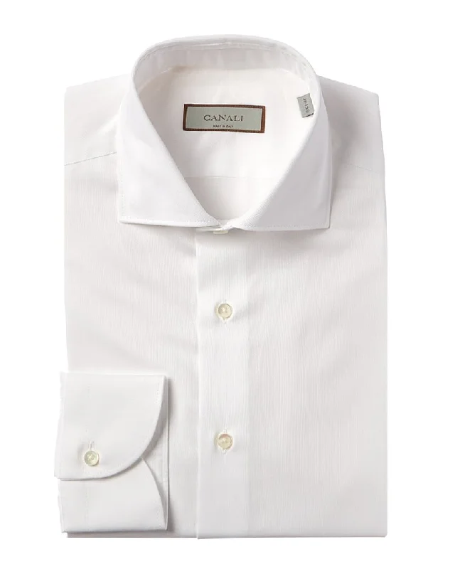 men's stylish shirts -Canali Dress Shirt