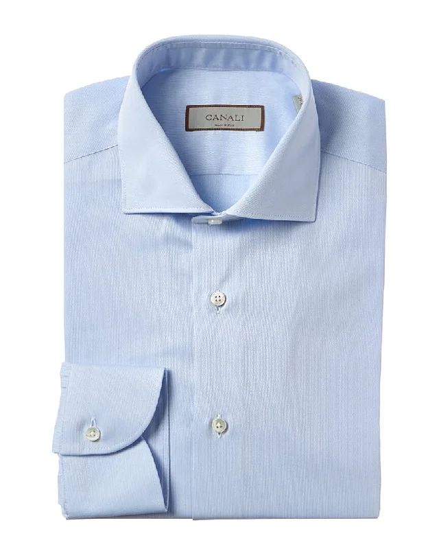 men's dress shirts for work -Canali Dress Shirt