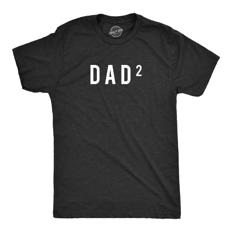 men's comfortable summer tees -Dad To The Second Men's T Shirt