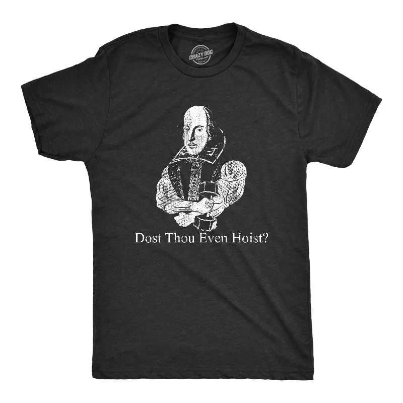 men's bold graphic t-shirts -Dost Thou Even Hoist? Men's T Shirt