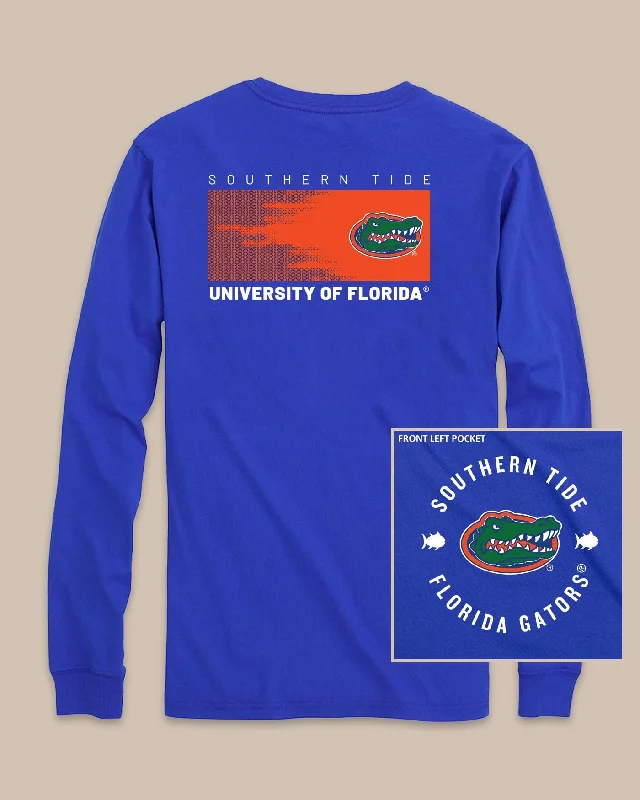 men's classic t-shirts -Florida Gators Gameday Hexagon Gradient T-Shirt