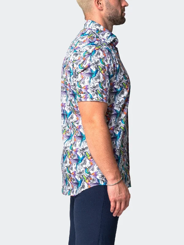 men's long-sleeve shirts -Galileo Hum Multi