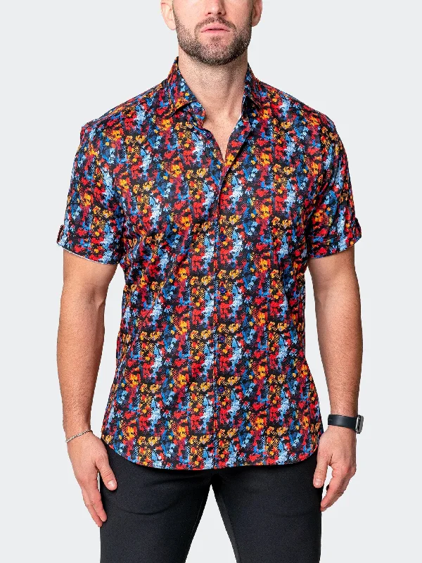 men's Hawaiian shirts -Galileo QwanTwo Multi