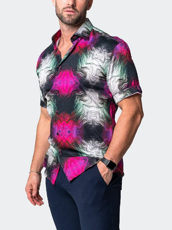 men's versatile button-up shirts -Galileo Trip Multi