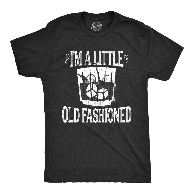 men's polo t-shirts -I'm A Little Old Fashioned Men's T Shirt