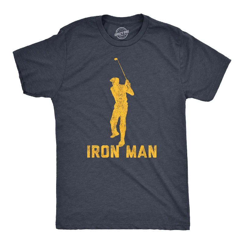 men's graphic design t-shirts -Iron Man Men's T Shirt