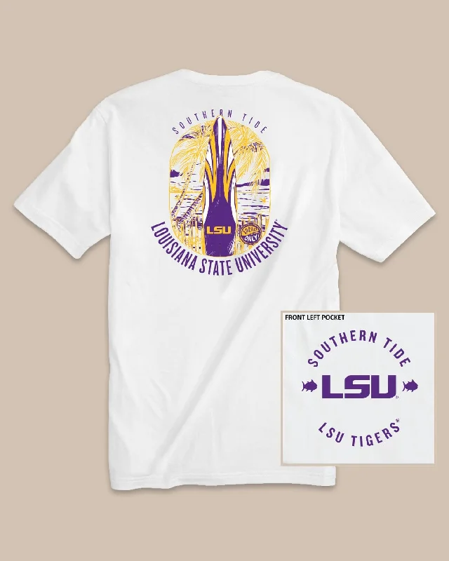 men's relaxed fit t-shirts -LSU Tigers Gameday Locals Only T-Shirt