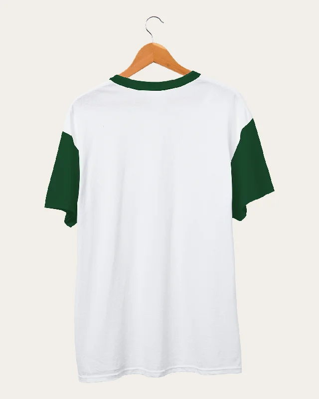 men's athletic graphic t-shirts -NFL Green Bay Packers Colorblock Tee