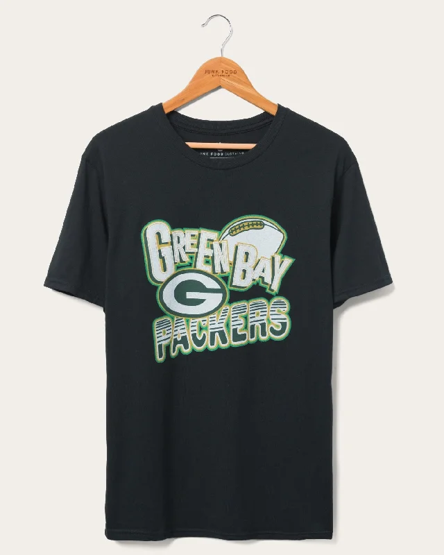 men's soft cotton blend tees -Packers NFL Pass Rush Tee