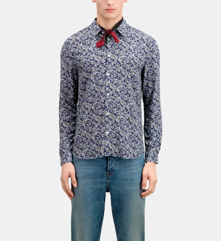 men's trendy shirts for men -Printed Shirt