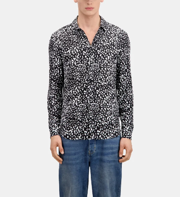 men's high-performance office shirts -Printed Shirt