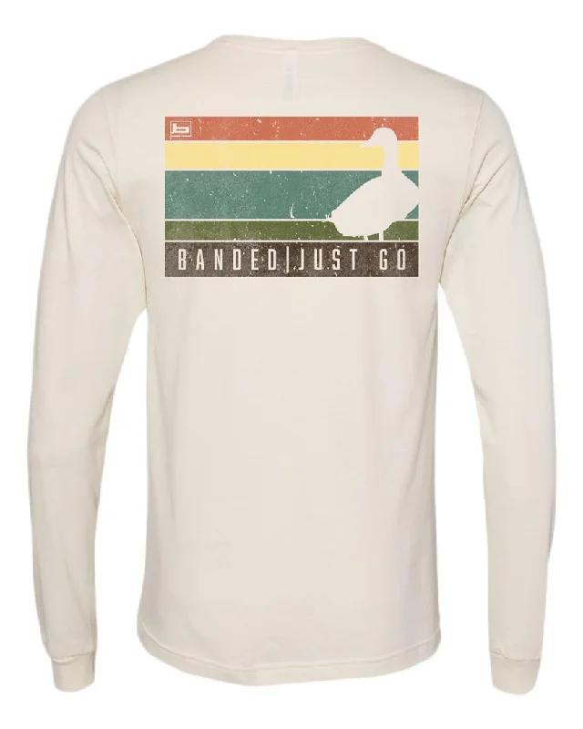 men's classic t-shirts -Reggae Duck Tee Long Sleeve T-Shirt