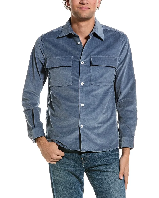 men's stylish long-sleeve shirts -Reiss Colins Shirt