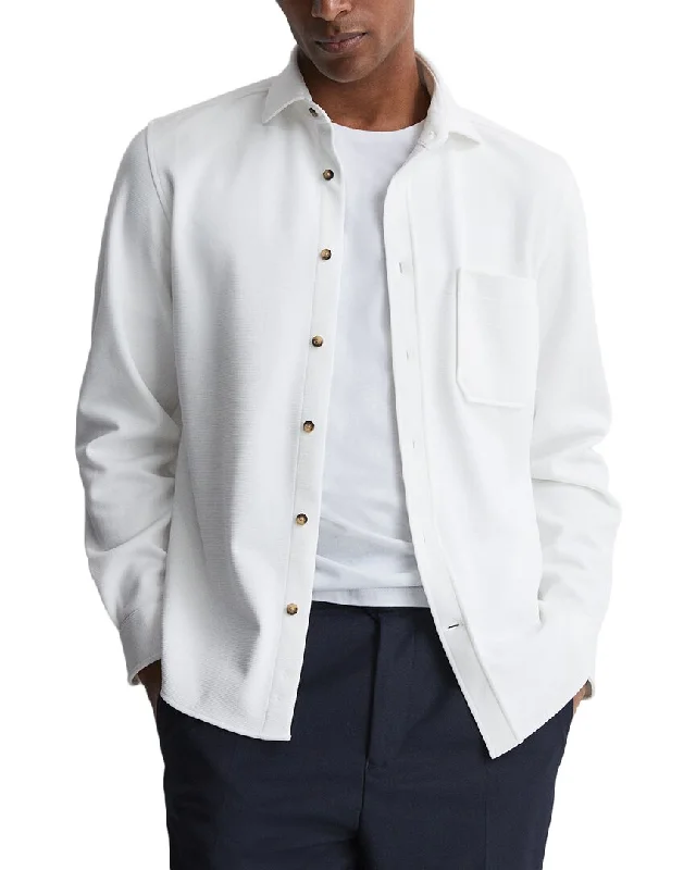 men's breathable dress shirts -Reiss Moritz Shirt