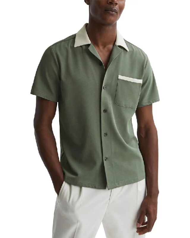 men's comfortable shirts -Reiss Troon Shirt