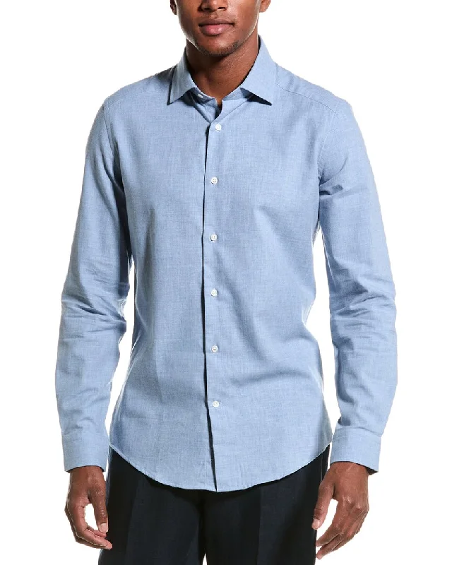 men's stylish short-sleeve shirts -Reiss Zetterberg Casual Shirt