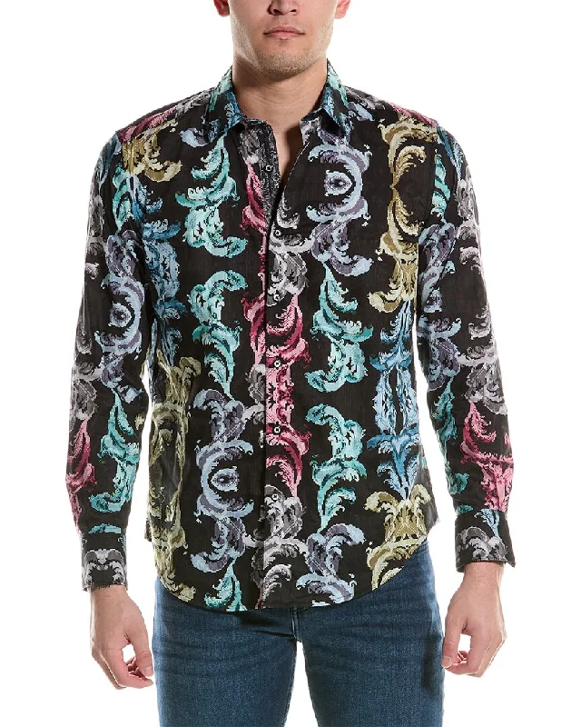 men's short-sleeve casual shirts -Robert Graham Balzars Shirt