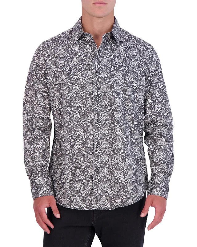 men's polo shirts -Robert Graham Dawson Woven