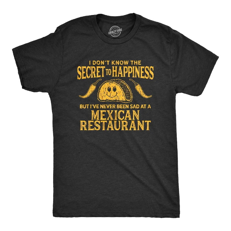 men's classic t-shirts -Sad At A Mexican Restaurant Men's T Shirt