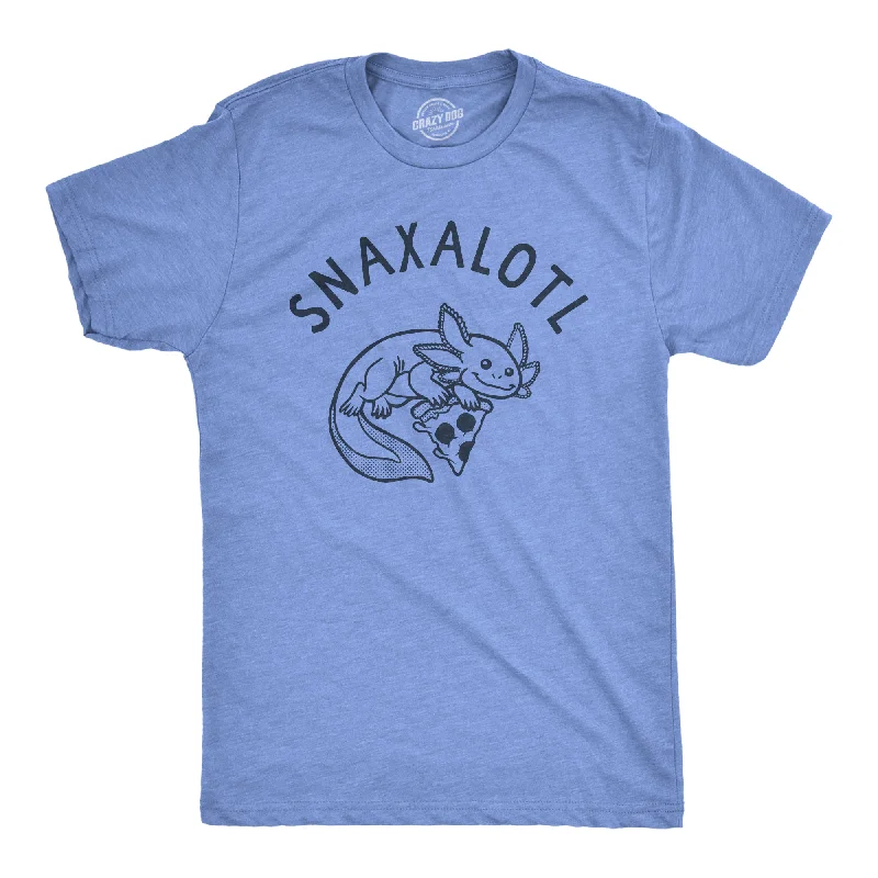 men's printed t-shirts -Snaxalotl Men's T Shirt