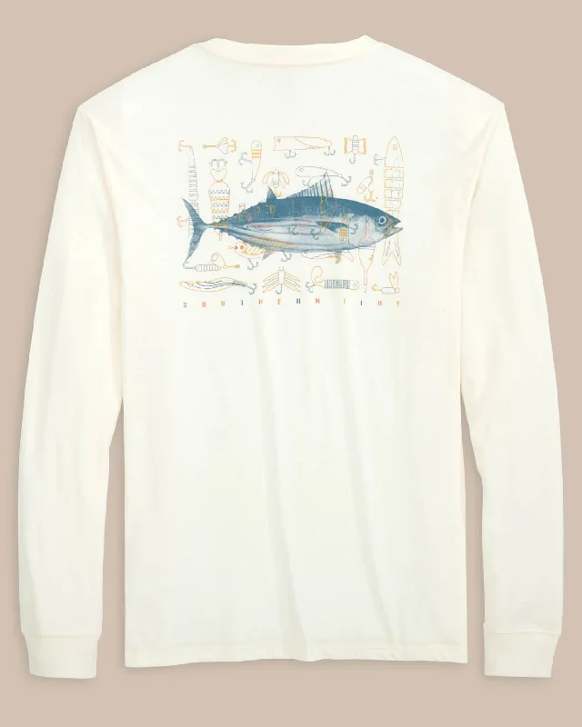 men's comfortable summer tees -ST Skipjack Lures T-Shirt