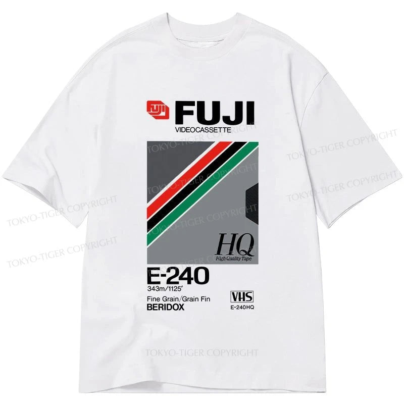 men's fashion-forward t-shirts -Tokyo-Tiger Retro VHS Tape Vaporwave Aesthetic Essential Classic T-Shirt