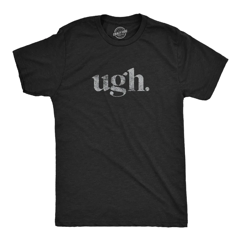 men's unique graphic t-shirts -Ugh. Men's T Shirt