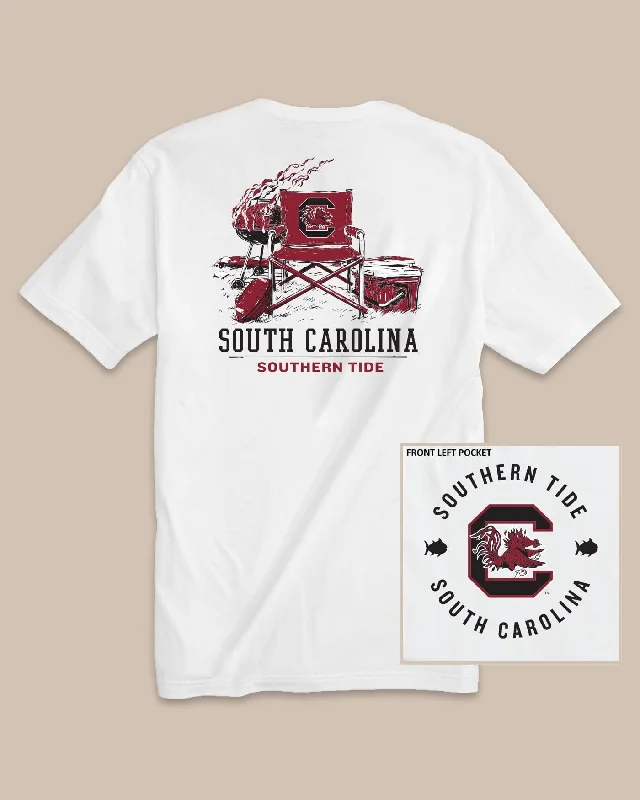 men's sporty t-shirts -USC Gamecocks Gameday BBQ Tailgate T-Shirt