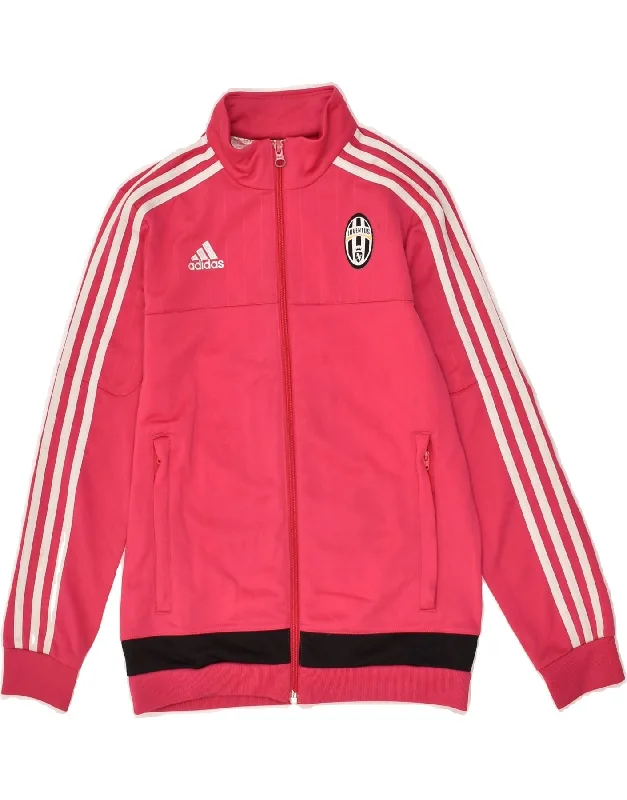 men's versatile jackets for fall -ADIDAS Girls Tracksuit Top Jacket 11-12 Years Pink Polyester