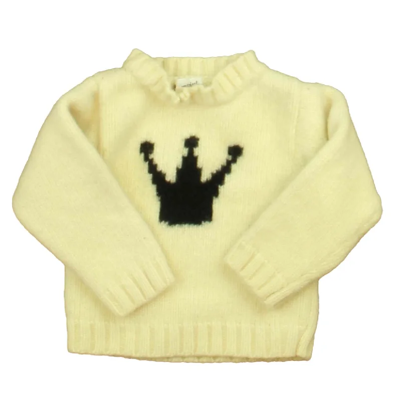 Bonpoint Boys Ivory | Navy Sweater