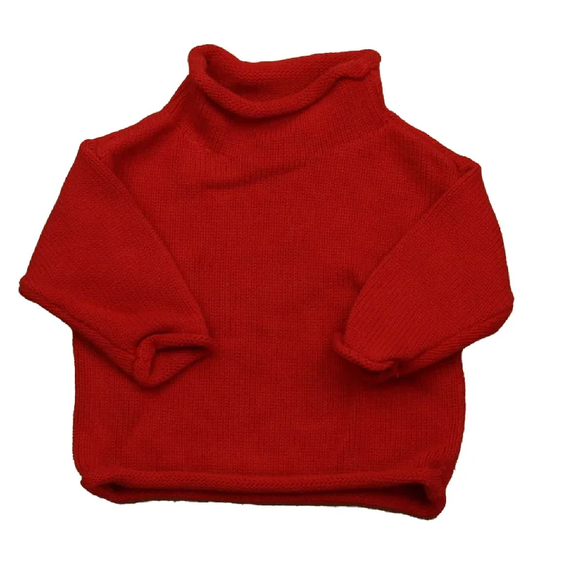 Classic Prep Girls Red Sweater