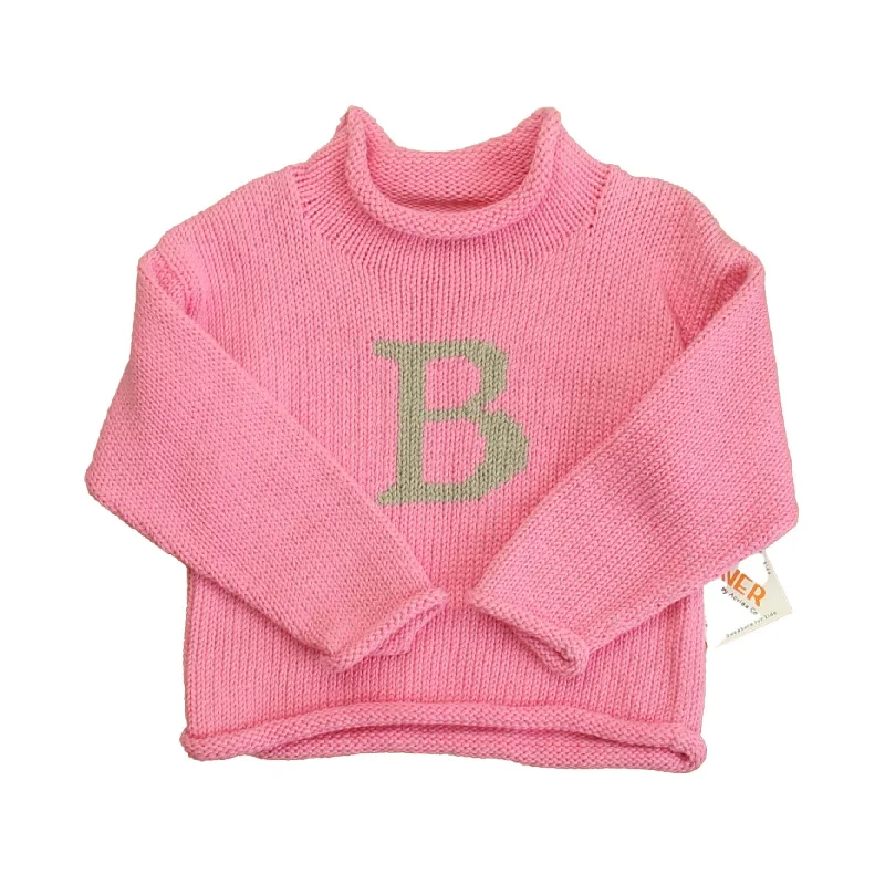 Claver Girls Pink "B" Sweater