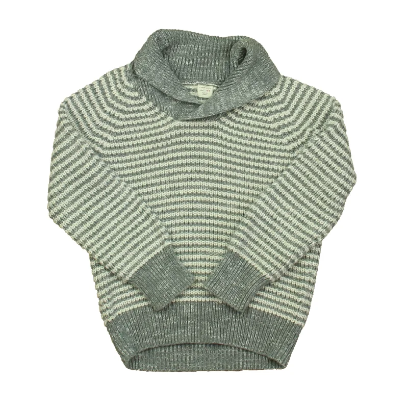 Crewcuts Boys Gray | White Sweater