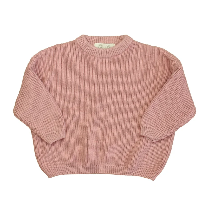 Ellie K's Girls Pink Sweater