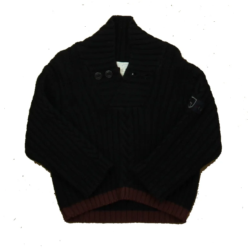 Jacadi Boys Navy | Brown Sweater