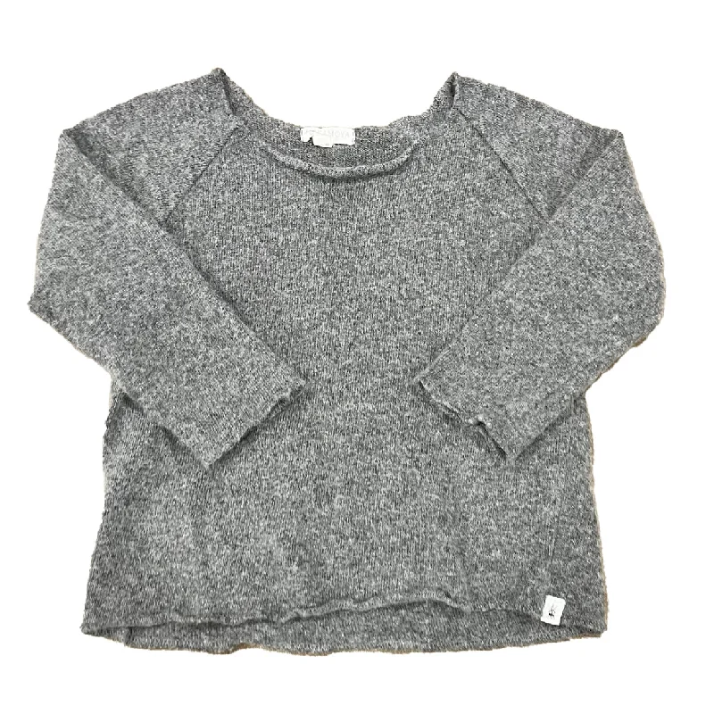 Zaikamoya Girls Gray Sweater